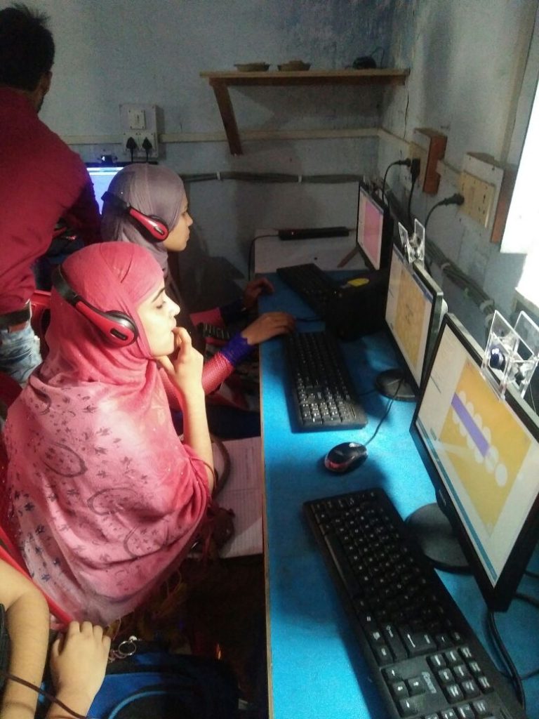 Computer training for adolescent girls